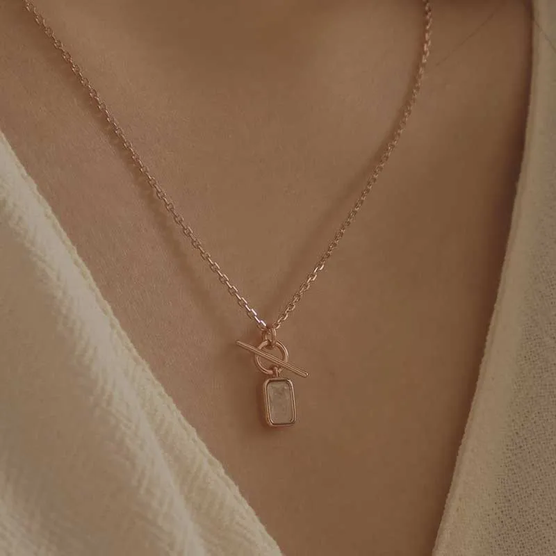 [925 Silver] Rising Necklace