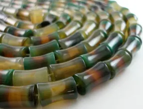 Agate 20mm Bow Tie Gemstone Beads Half Strand 10pcs G81 T027