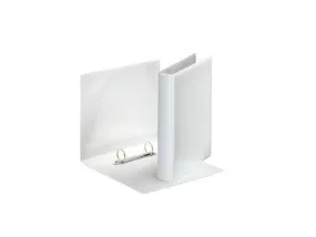 Alpha Presentation Binder 2 Rings A4, 15mm Spine, White (201)