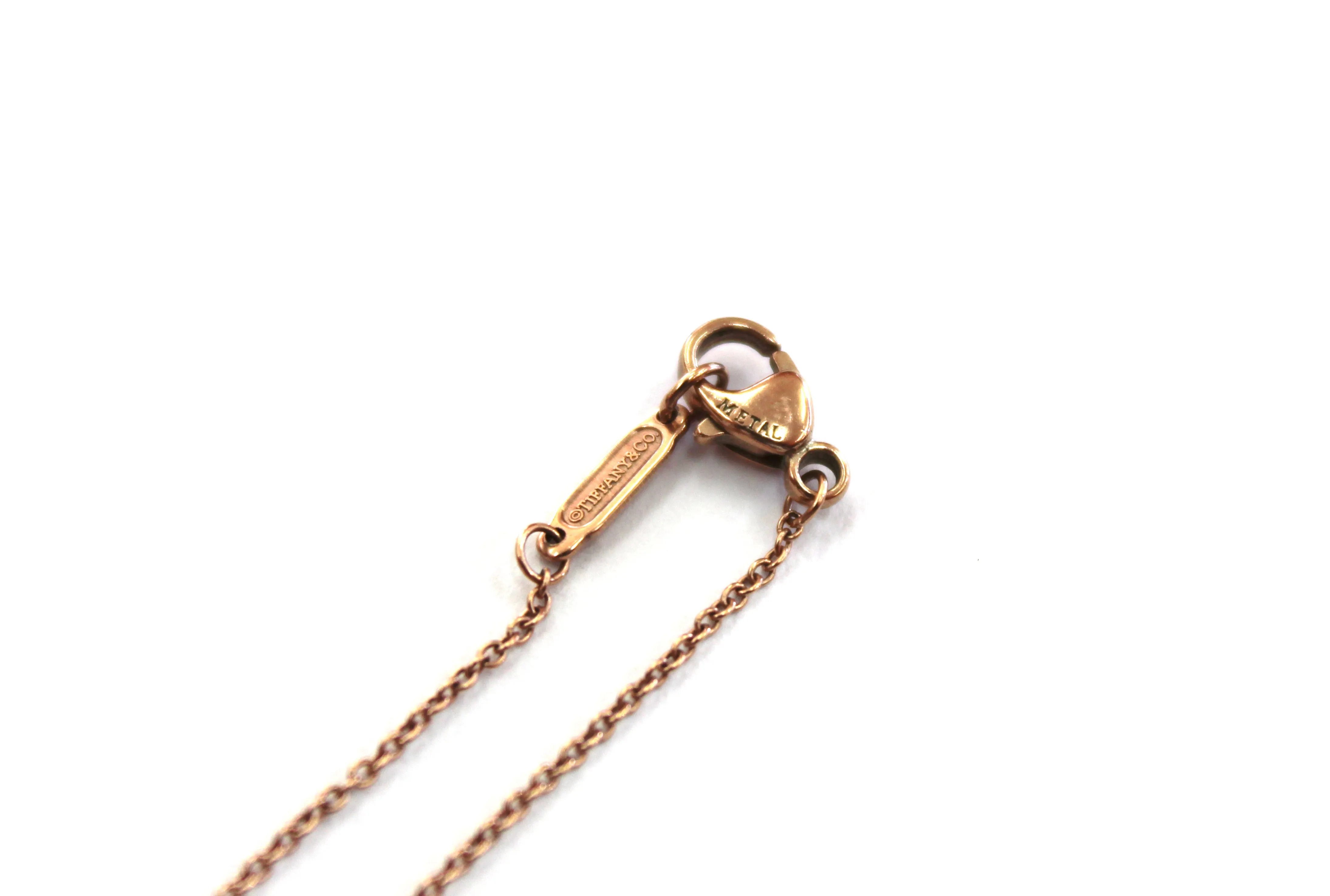Authentic Tiffany and Co. Rubedo Large Enchanted Heart Pendant Necklace