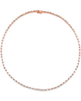 Baguette Diamond Choker