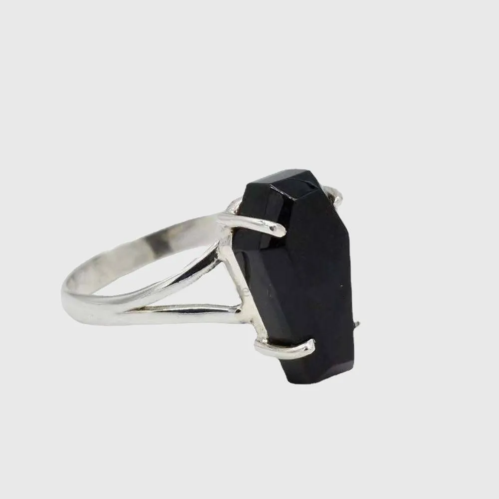 Black Casket Ring