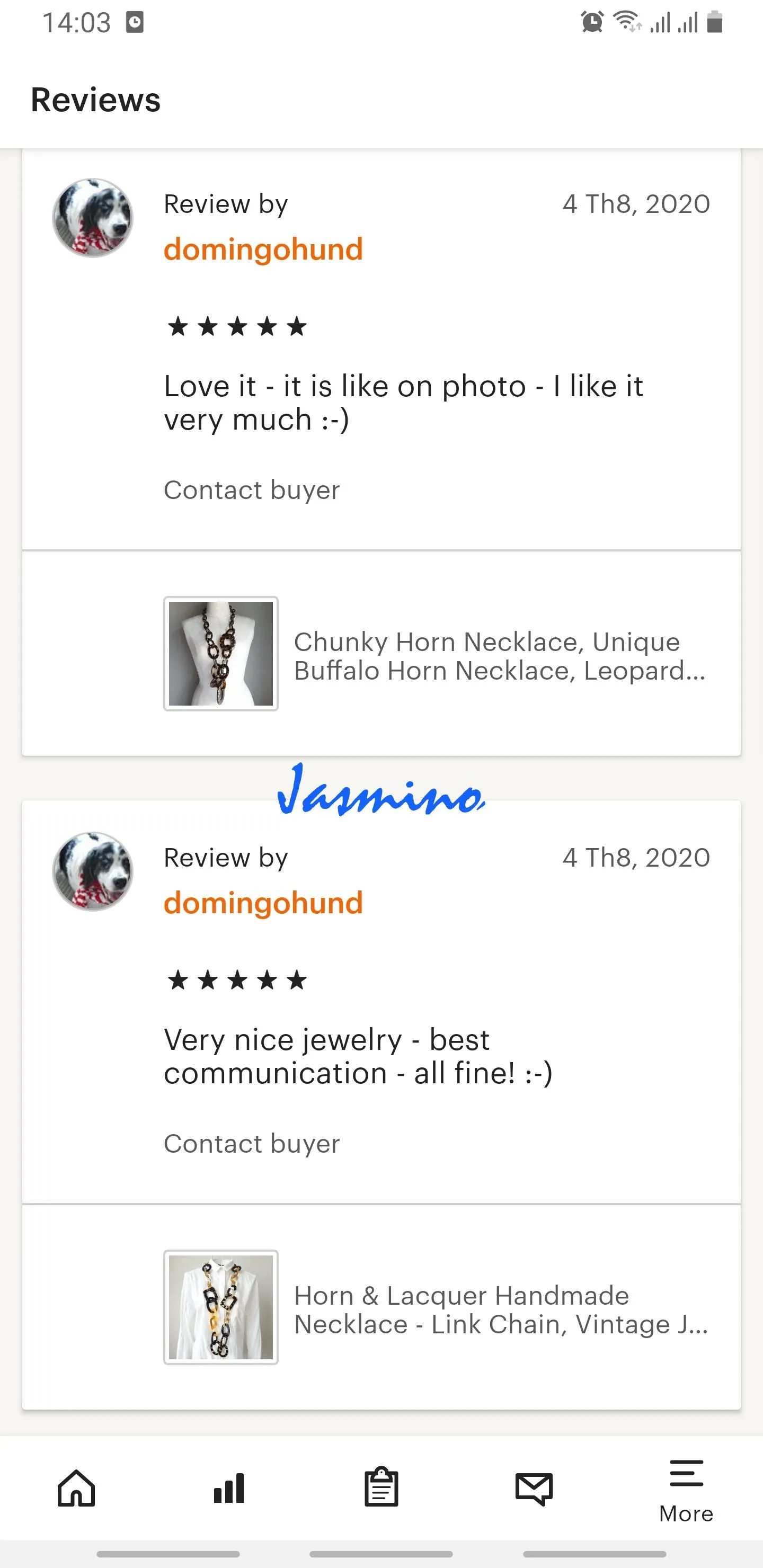 Charming Buffalo Horn Necklace J17751, Made by Natural Material