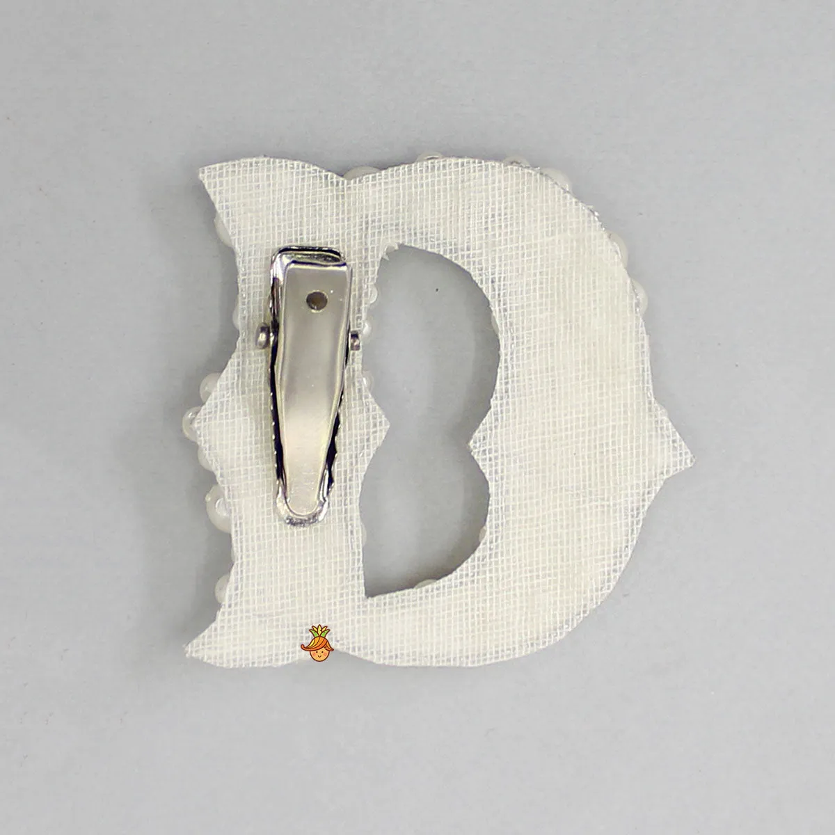 D Alphabet Alligator Hair Clip