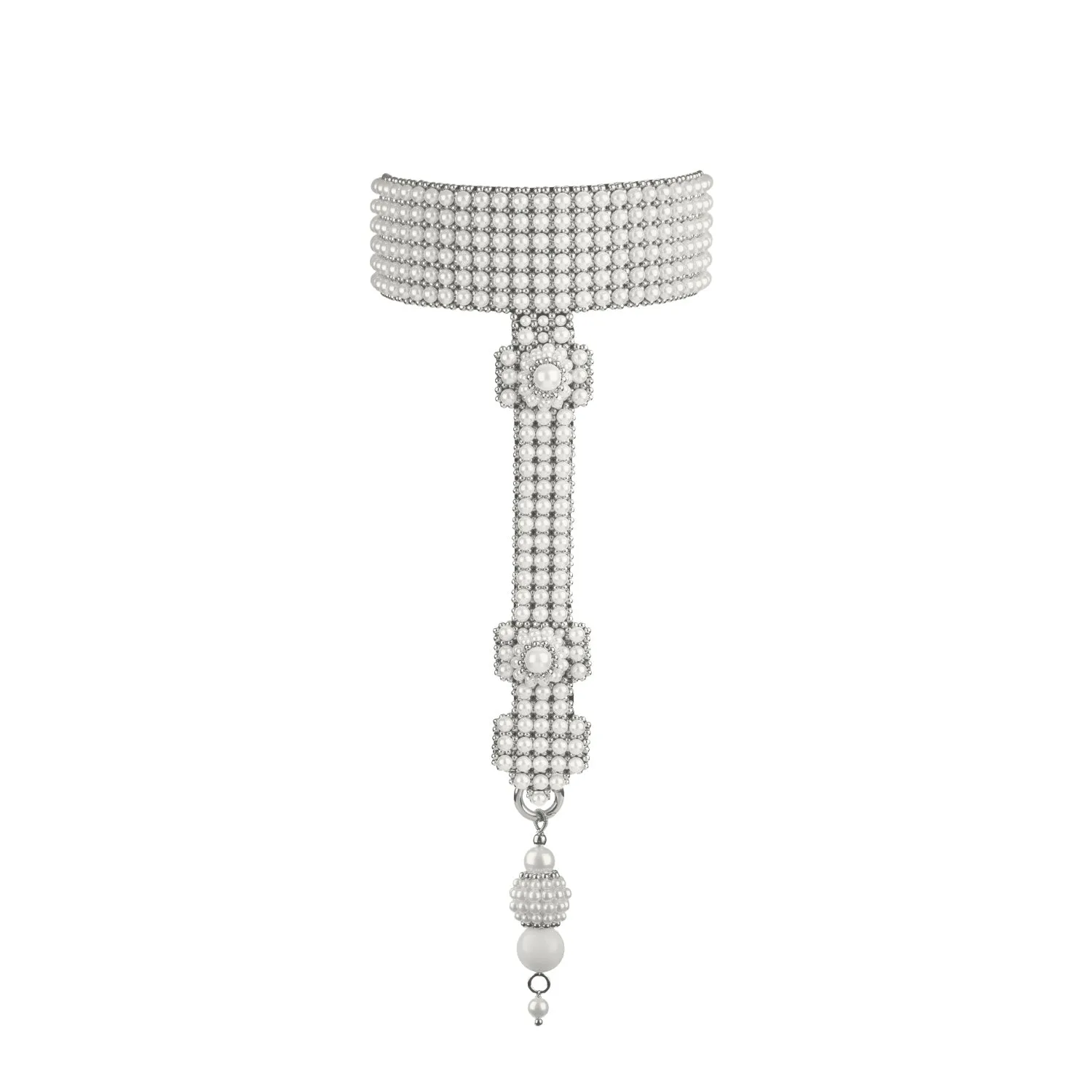 Elohim T-Choker in Pearl