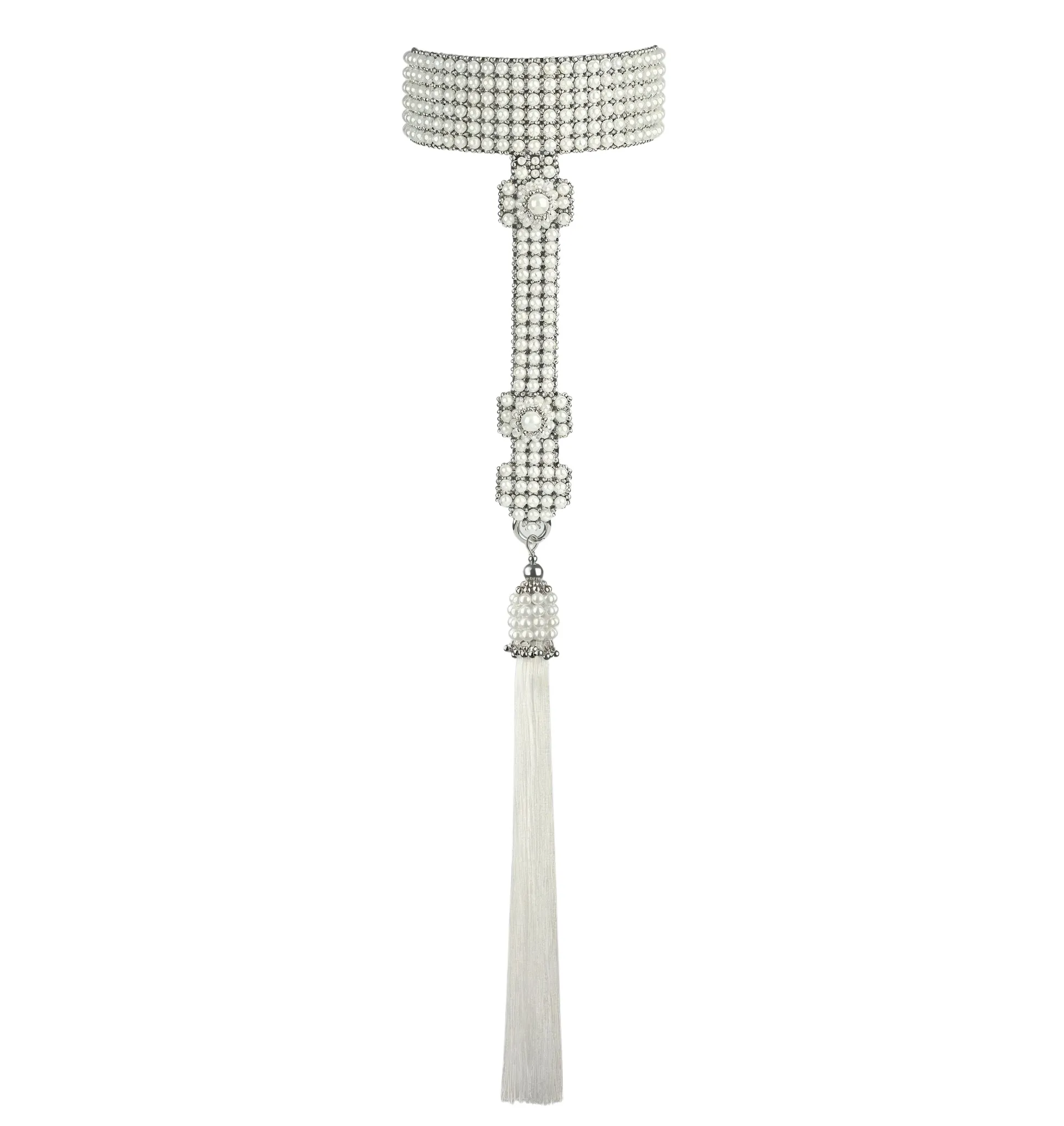 Elohim T-Choker in Pearl