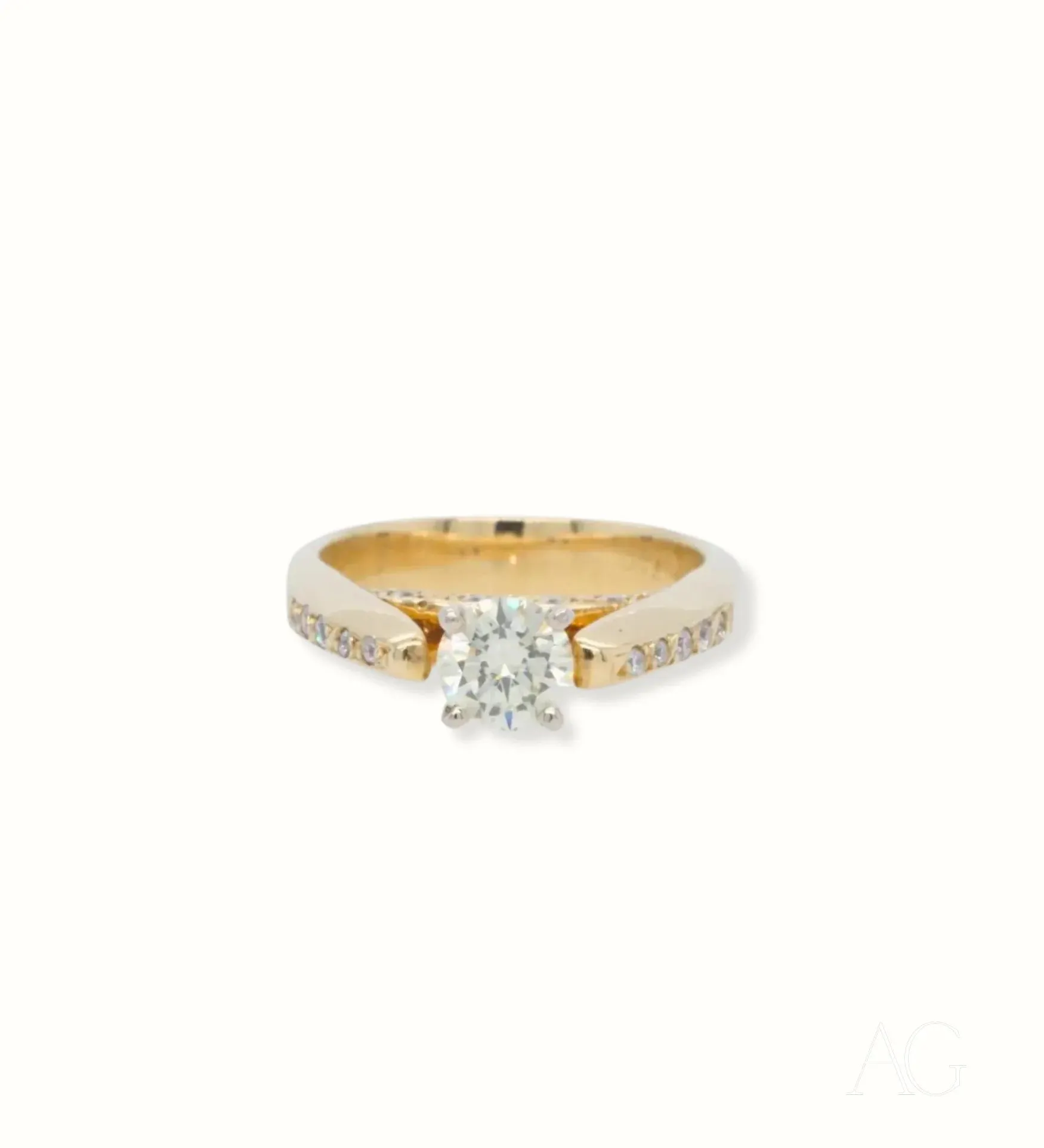 Eternal Love 18k Diamond Engagement Ring