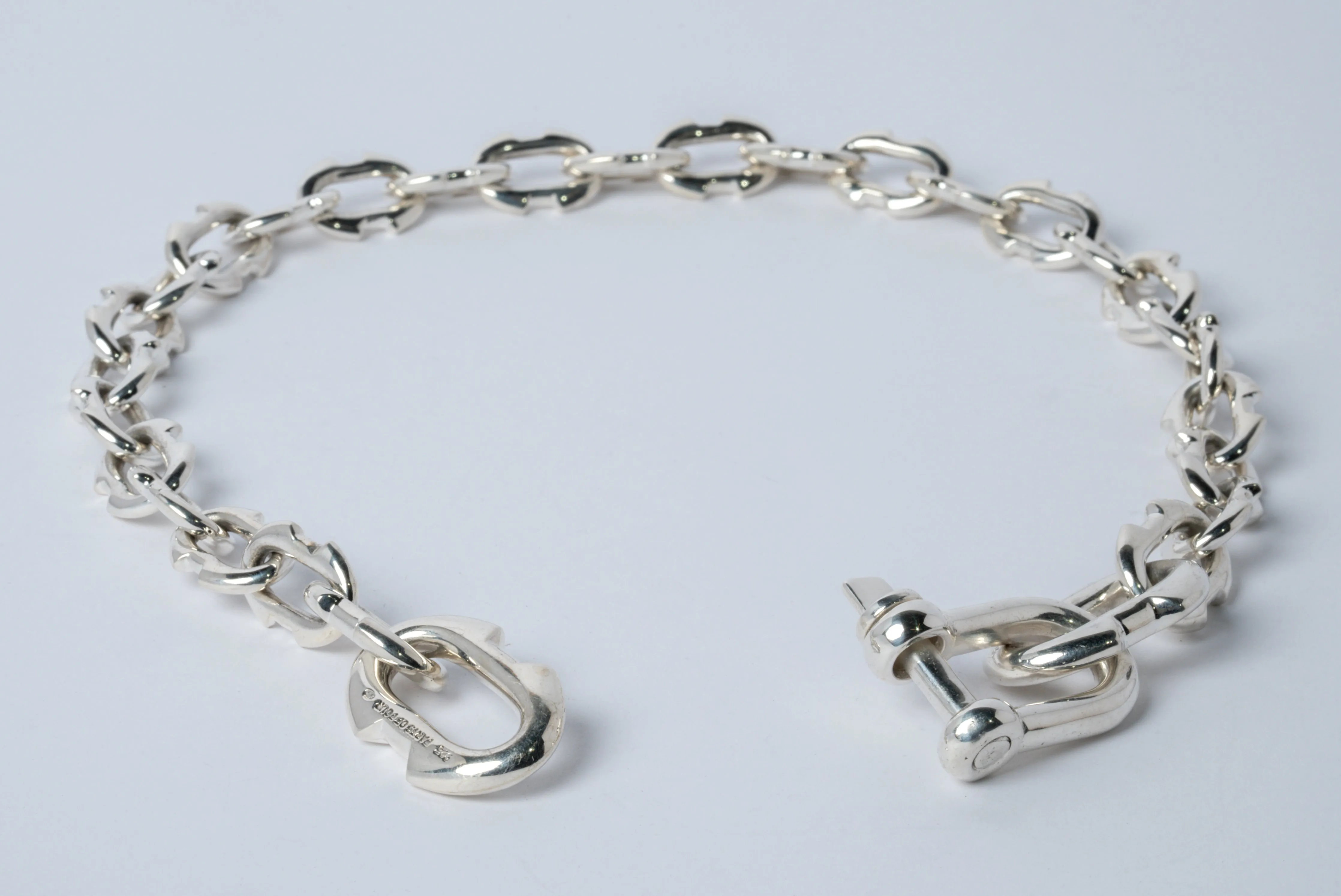 Grade Chain Charm Choker (45cm, Deco Links, PA)
