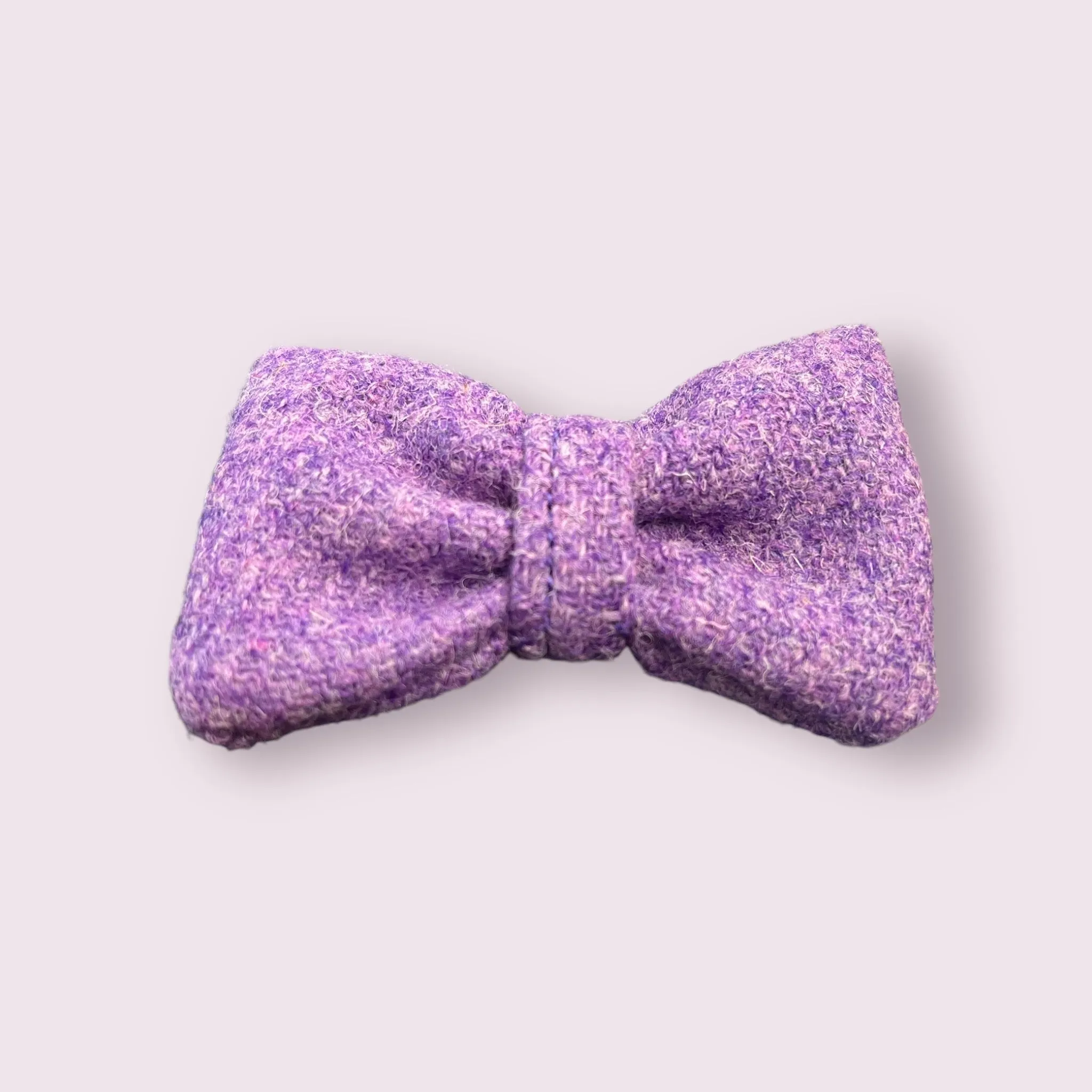 Harris Tweed Dog Bow Tie by Tartan Terrors