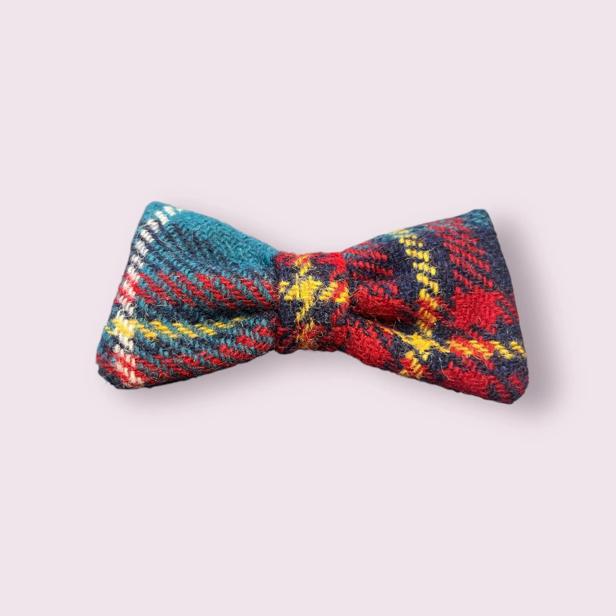 Harris Tweed Dog Bow Tie by Tartan Terrors
