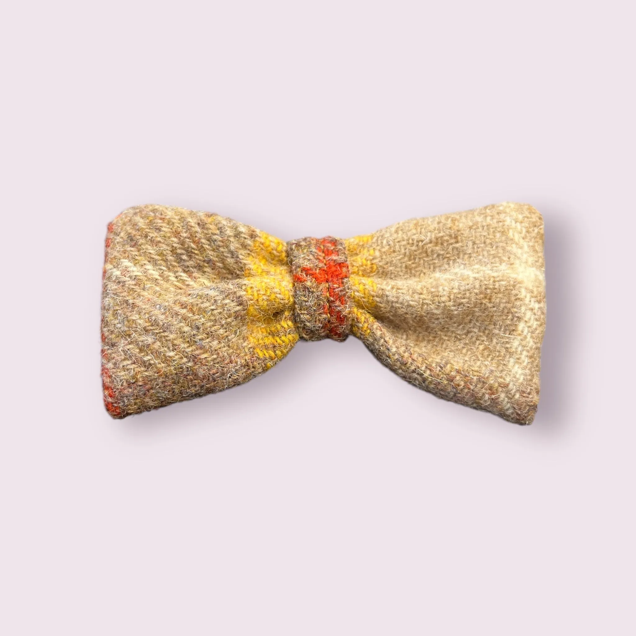 Harris Tweed Dog Bow Tie by Tartan Terrors