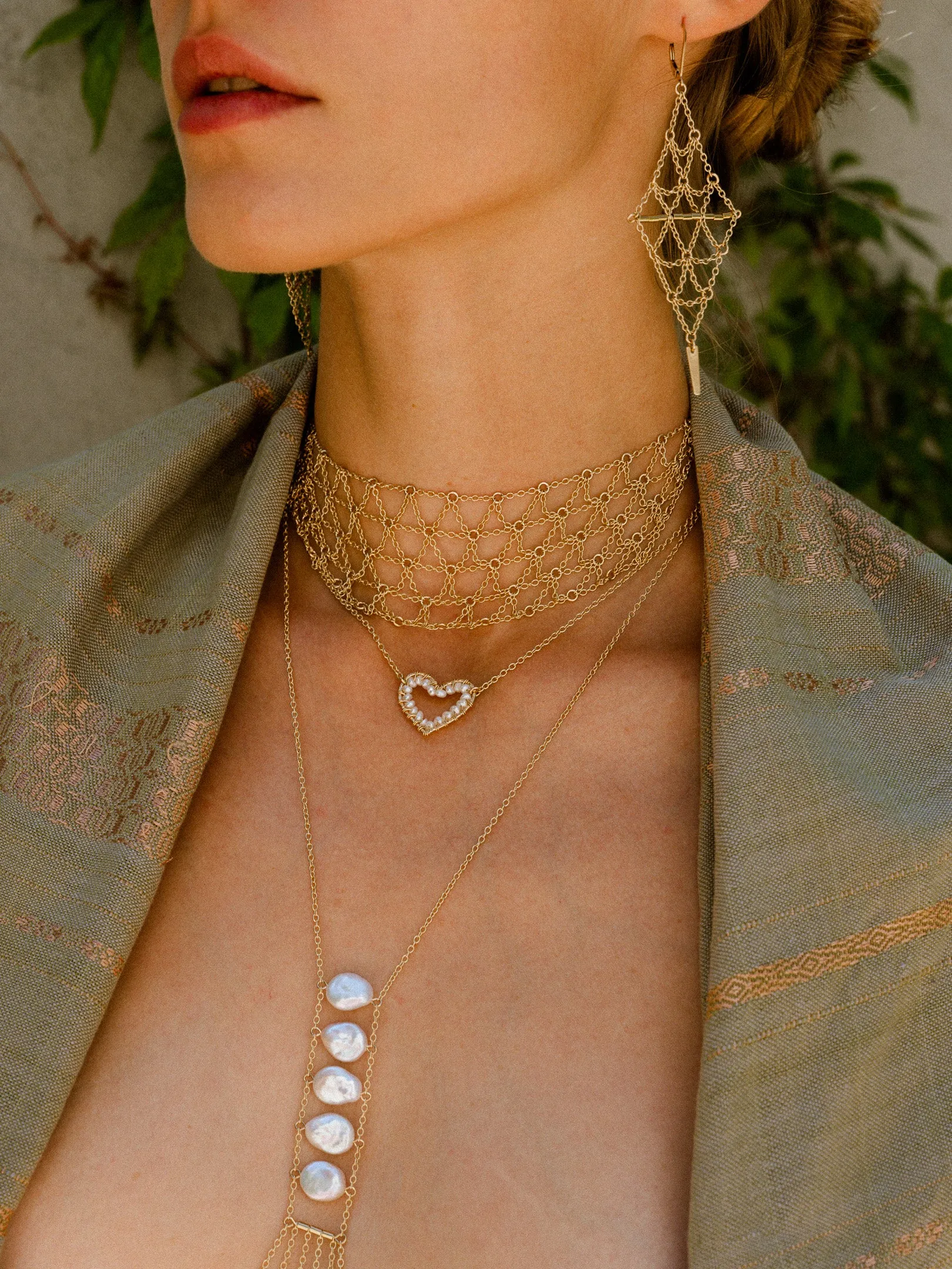 Heart Choker Necklace