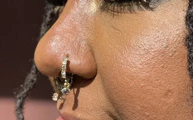 Honey Noop Ring  Piercing Jewelry
