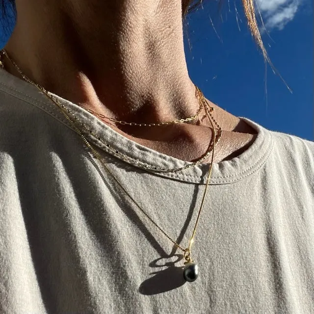 Layer me! Petit elongated cable chain.
