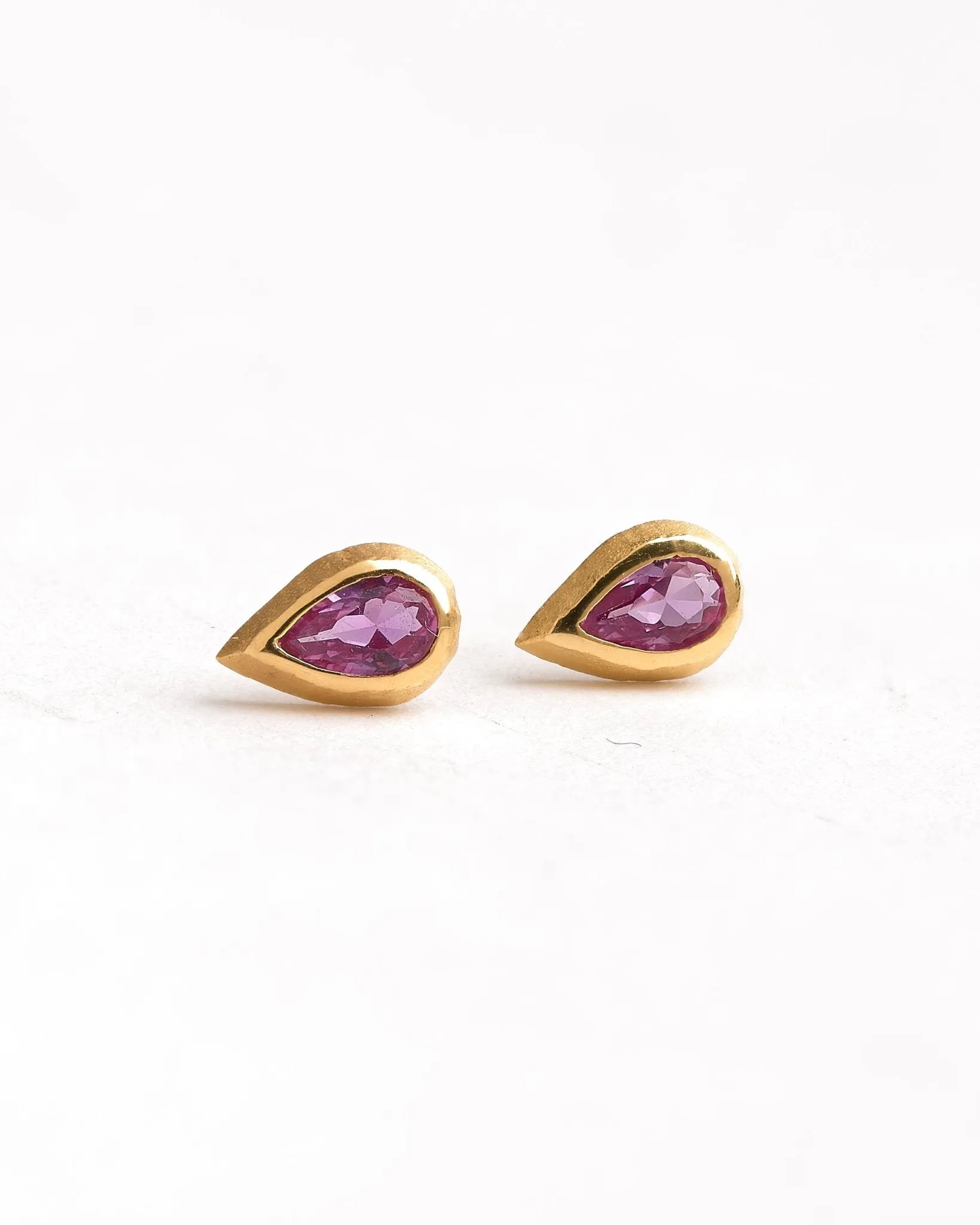 Lita Minimalist Gemstone Earrings