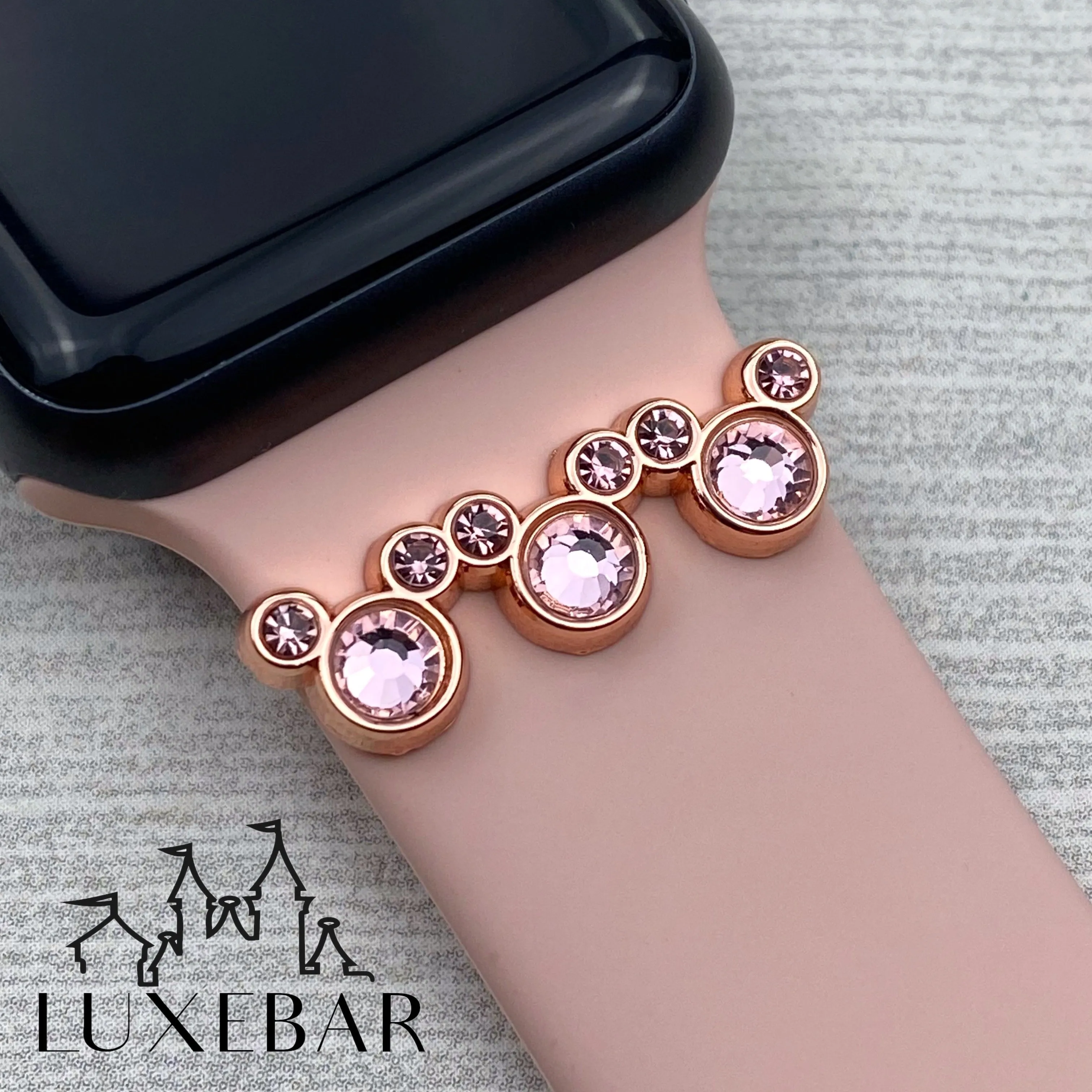 LuxeBar Sparkle ~ Mr. Mouse Triple Stacking Bar (more colors available)