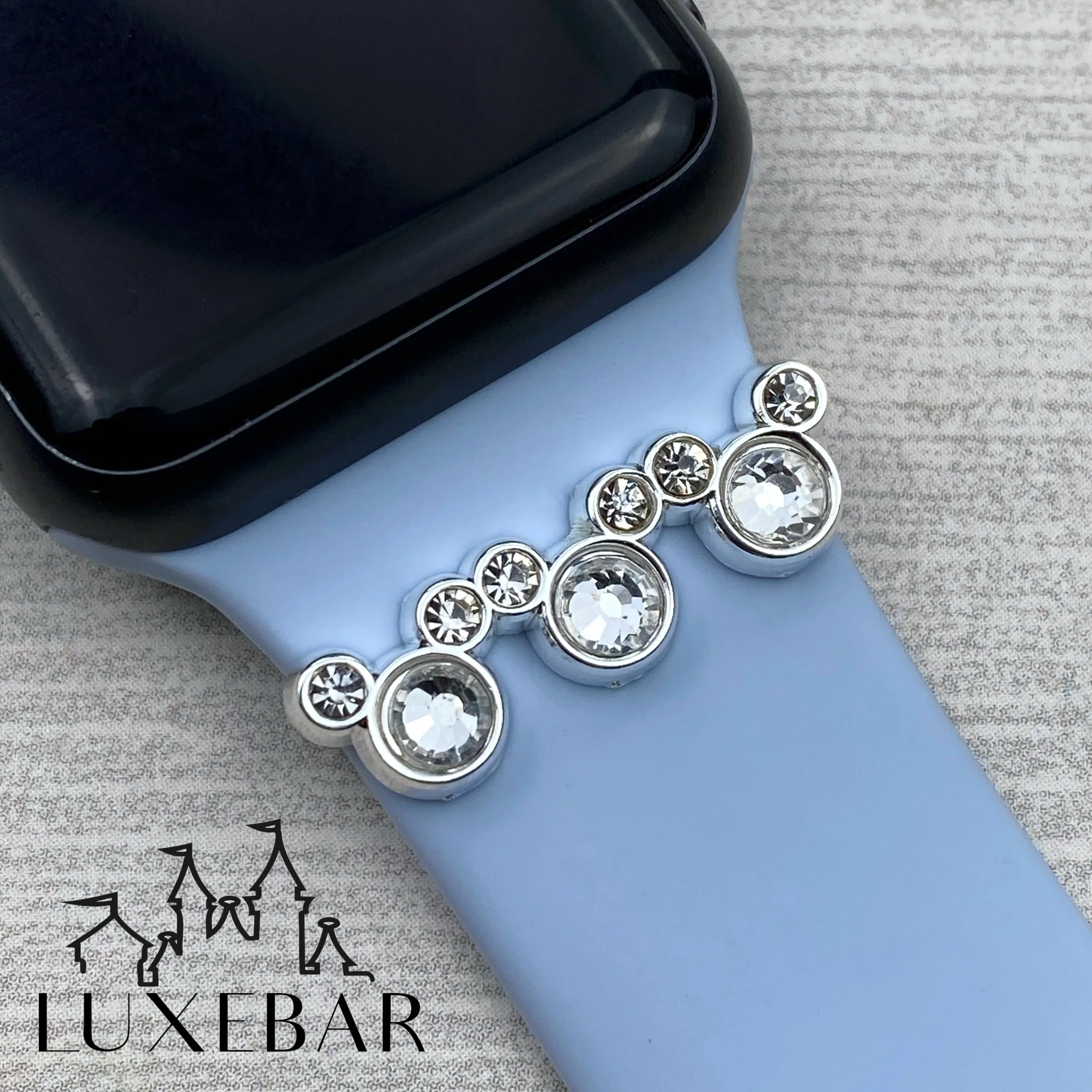LuxeBar Sparkle ~ Mr. Mouse Triple Stacking Bar (more colors available)