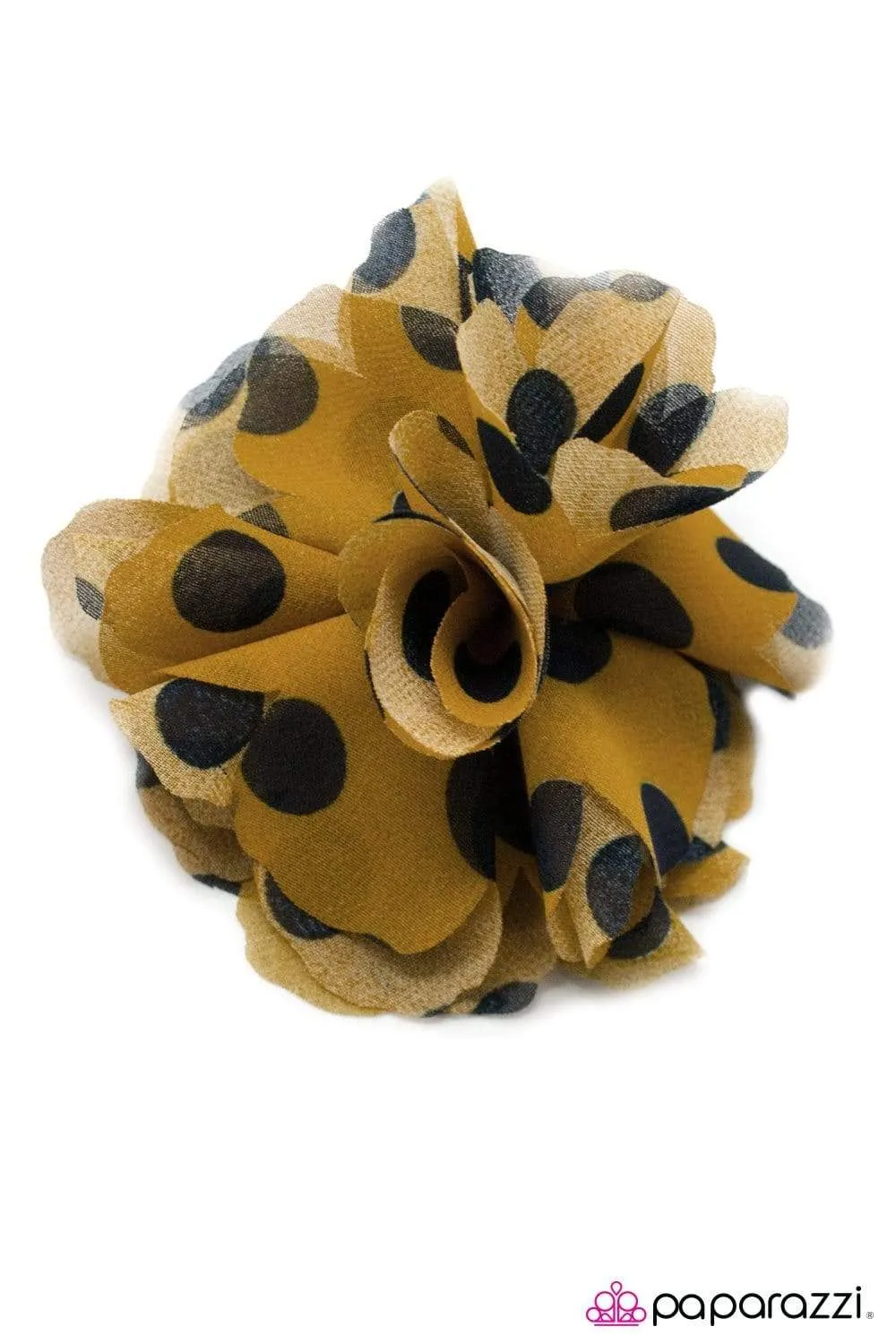 POLKA-Hantas Yellow Hair Clip