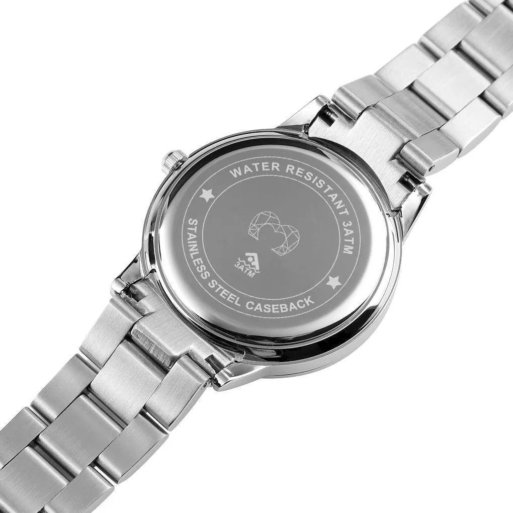 "California" Watch ~ SilverWhite