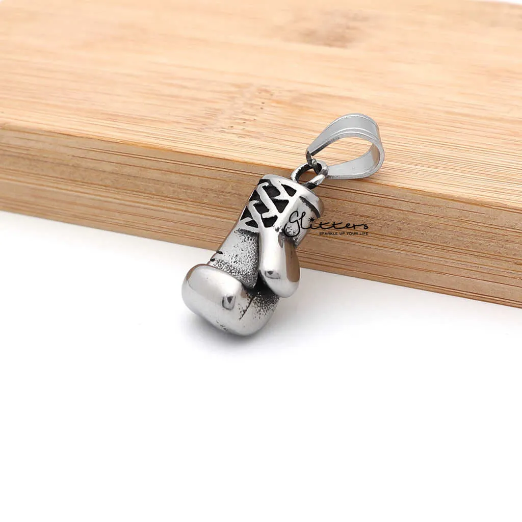 Stainless Steel Boxing Glove Pendant
