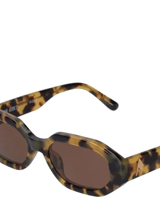 The Attico   Irene squared acetate sunglasses 