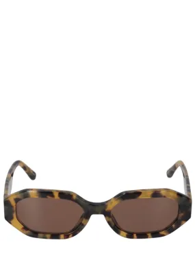 The Attico   Irene squared acetate sunglasses 