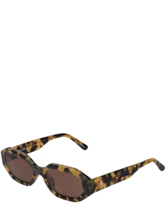 The Attico   Irene squared acetate sunglasses 