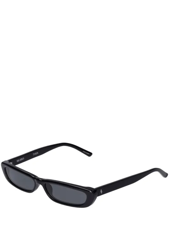 The Attico   Thea slim squared acetate sunglasses 
