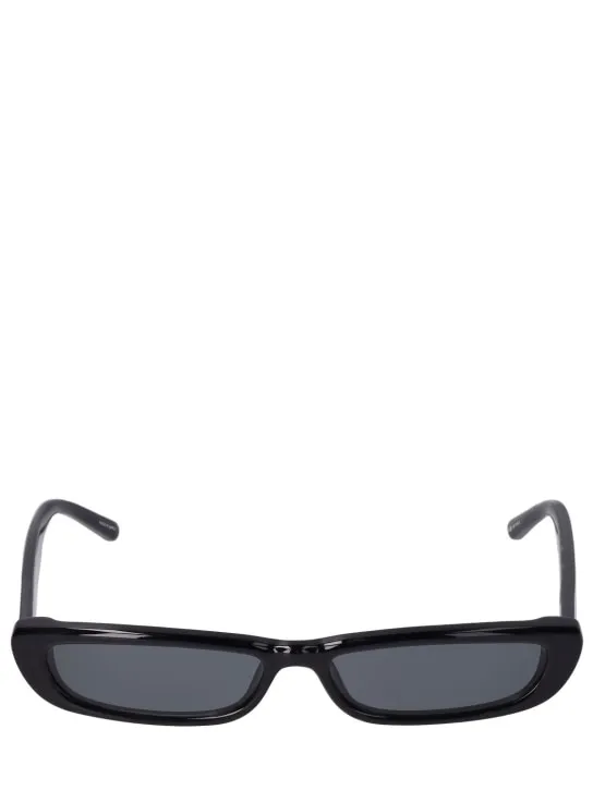The Attico   Thea slim squared acetate sunglasses 