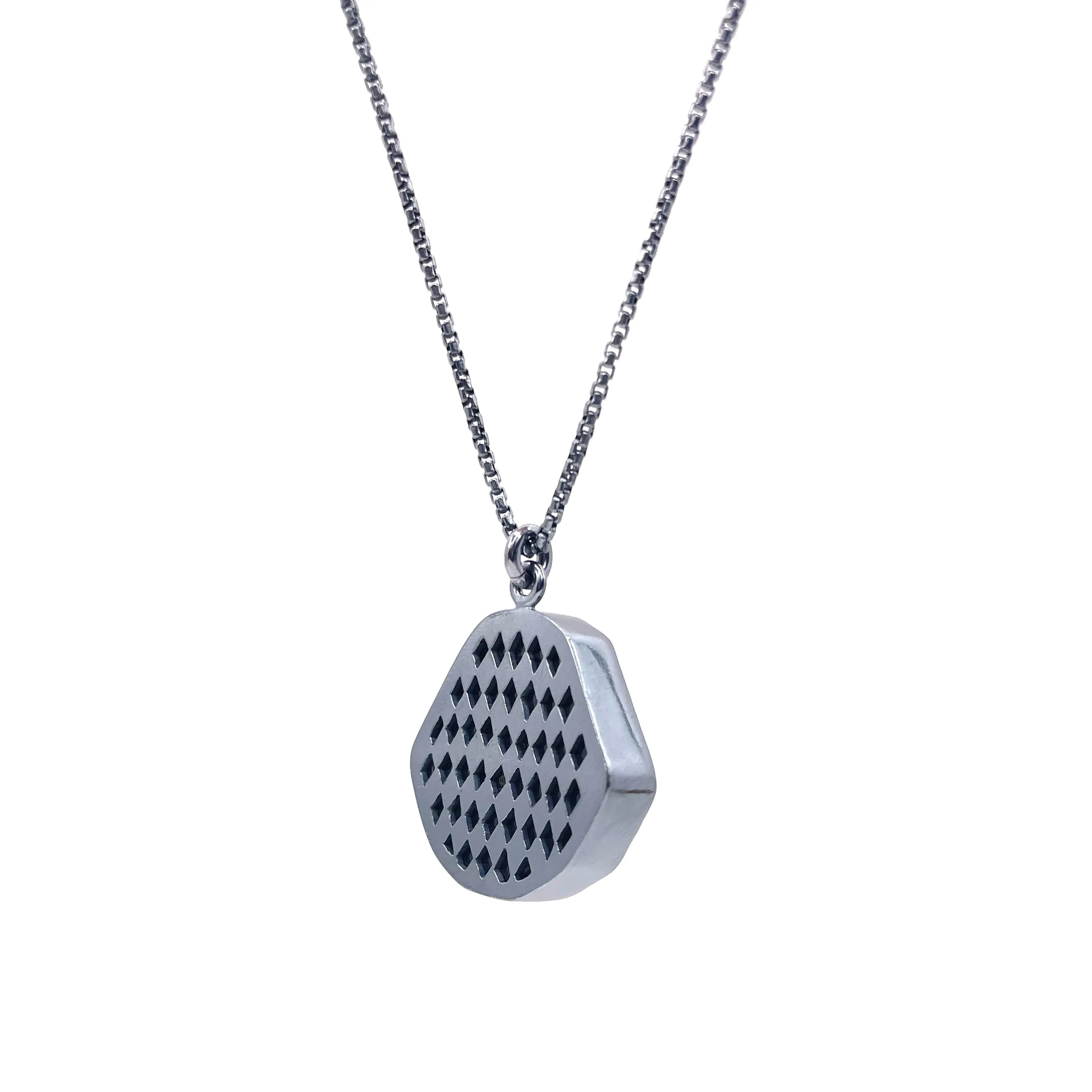 Tourmaline Grid Charm